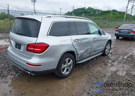 2018 Mercedes-Benz Gls 450 4Matic z USA, uszkodzony, nr VIN 4JGDF6EE1JB055629